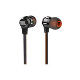 سماعات ستيريو JBL T180A عالمية 3.5 ملم داخل الأذن (أسود)
